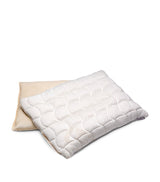 Harrods Cotton Anatomical Pillow with Bamboo Aloe Vera Cover for Neck Support, 37cm x 54cm- Buy online at McGrocer