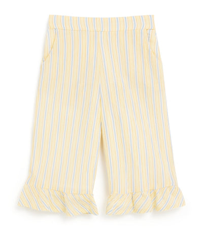 Louise Misha Cotton Stripe Loukie Children's Trousers (3-10 Years)