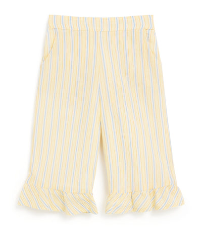 Pantalons pour enfants Loukie en coton rayé Louise Misha (3-10 ans) - Acheter en ligne sur McGrocer