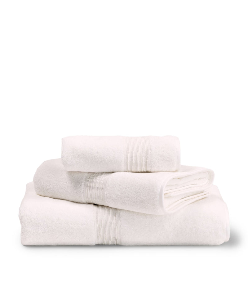 Frette hand towel Balance Lace 60cm x 110cm - British product