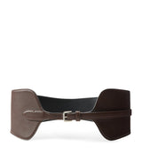 Harrods Ralph Lauren Collection Leather Corset Belt- Buy online at McGrocer