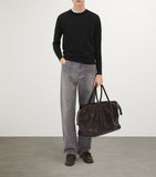 Bottega Veneta Cabat tote in calfskin, Intrecciato weave, imported from the UK