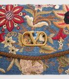 Valentino Garavani DeVain embroidered shoulder bag, UK version