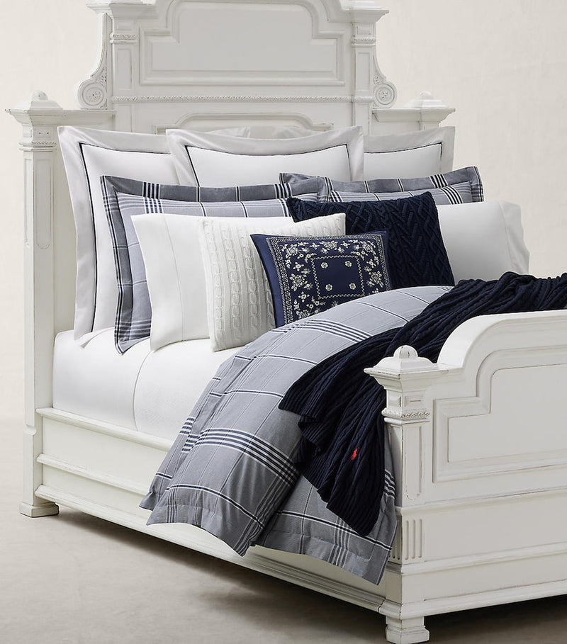 Ralph Lauren Home August Oxford pillowcase 50x75cm (British brand)