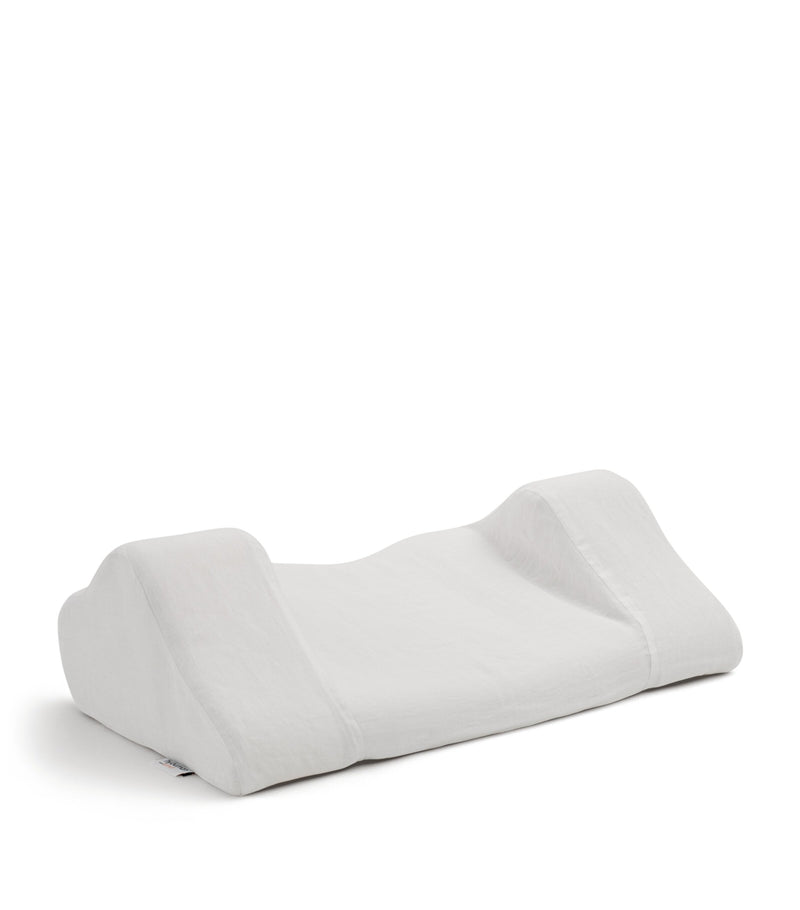 HYOUMANKIND Back Sleep Pillow with Linen Pillowcase 32cm x 57cm, UK version