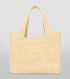LOEWE Small Font Tote Bag raffia, imported from the UK