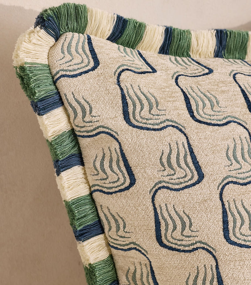 Soho Home Theron cushion 50cm, imported from the UK