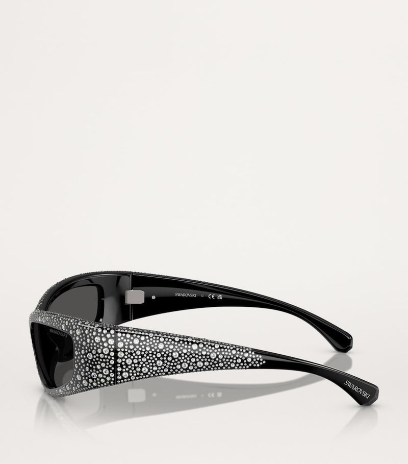 Swarovski SK6027 sunglasses acetate frame - British product