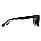 Hugo Boss BOSS 1317/S black mirrored sunglasses - British product