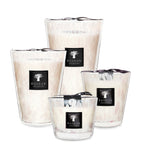 Baobab Collection White Pearls Pillar Candle 24cm - British product