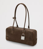 LOEWE Suede Amazona 31 top-handle bag from Spain, UK version