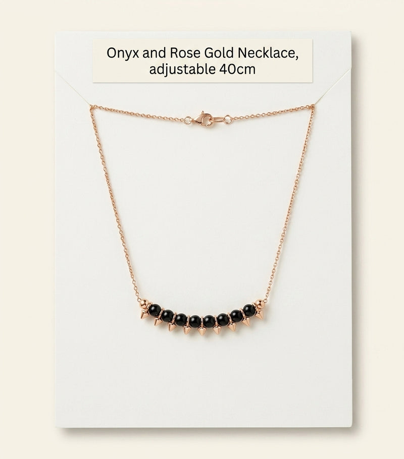 Cartier Clash de Cartier rose gold onyx pendant necklace (British brand)