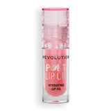 Superdrug Revolution Pout Lip Oil Glam Pink Shimmer Lip Treatment- Buy online at McGrocer