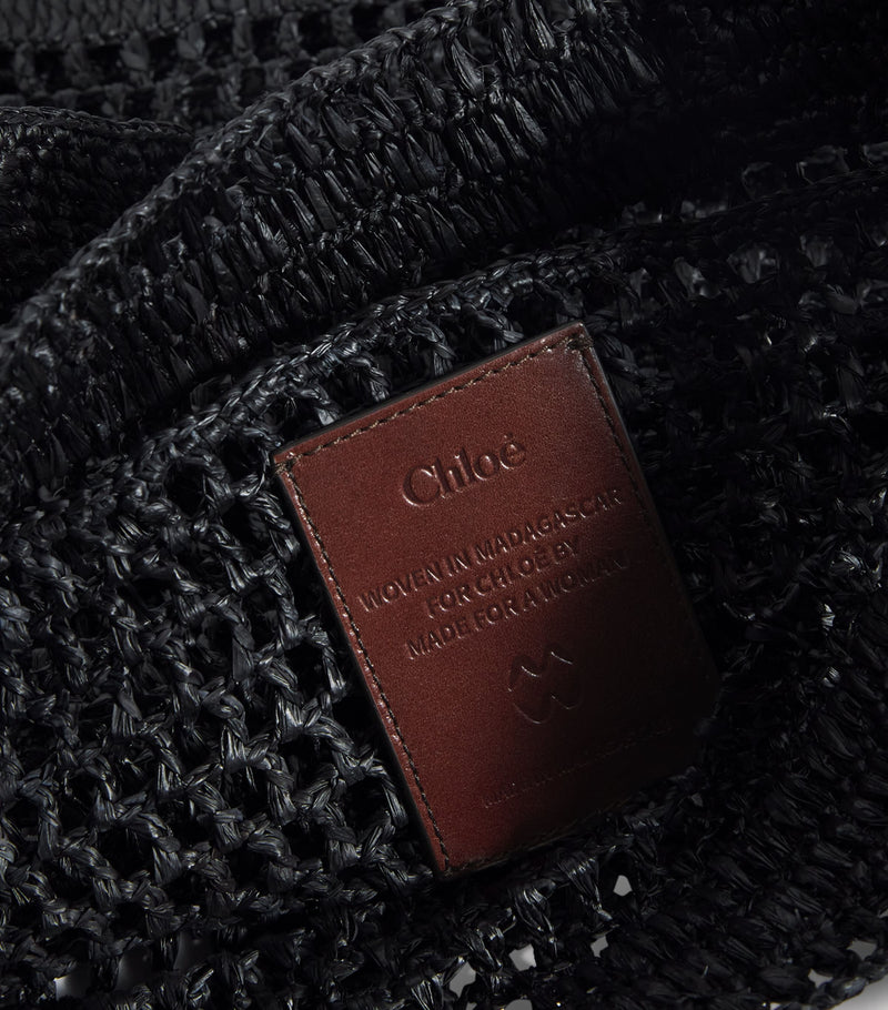 Chloé hand-woven Banana Tote Bag 37cm, imported from the UK