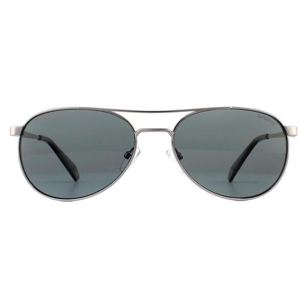 Polaroid PLD 6070/S/X grey polarized women sunglasses (British brand)