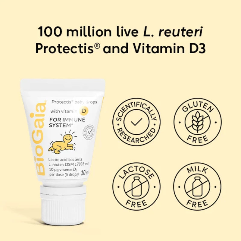 BioGaia baby drops with vitamin D3 10ml, UK version
