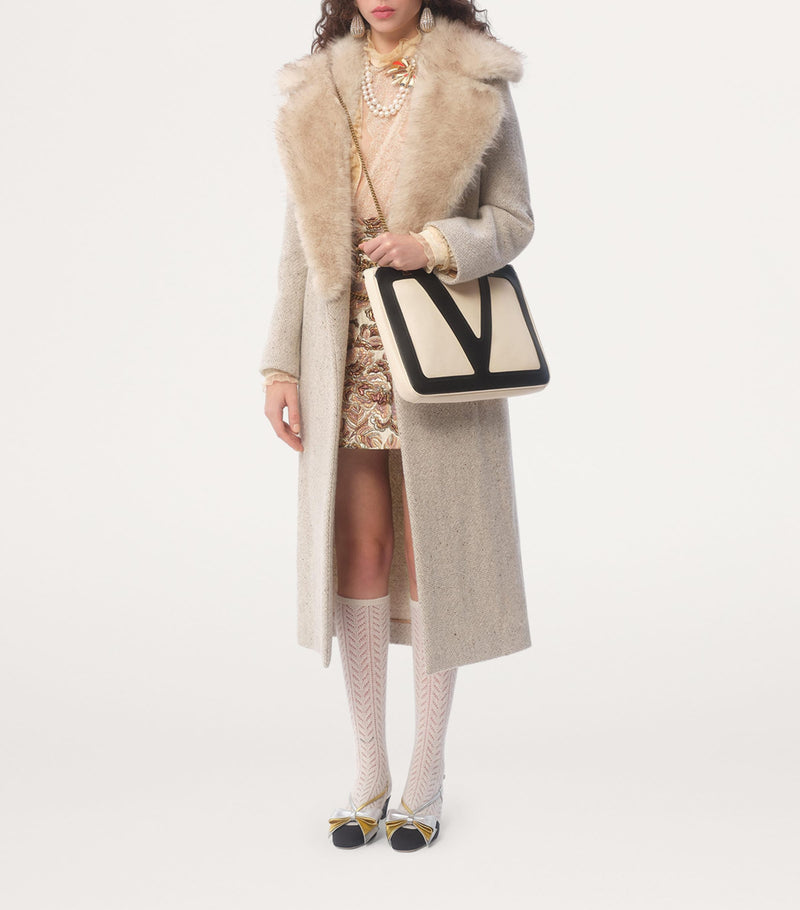 Valentino Garavani medium lambskin Viva Superstar tote bag - British product