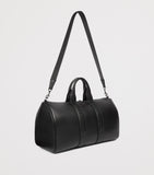 Aviteur Leather Woven-Detail Holdall with Calfskin and Alcantara Lining - British product