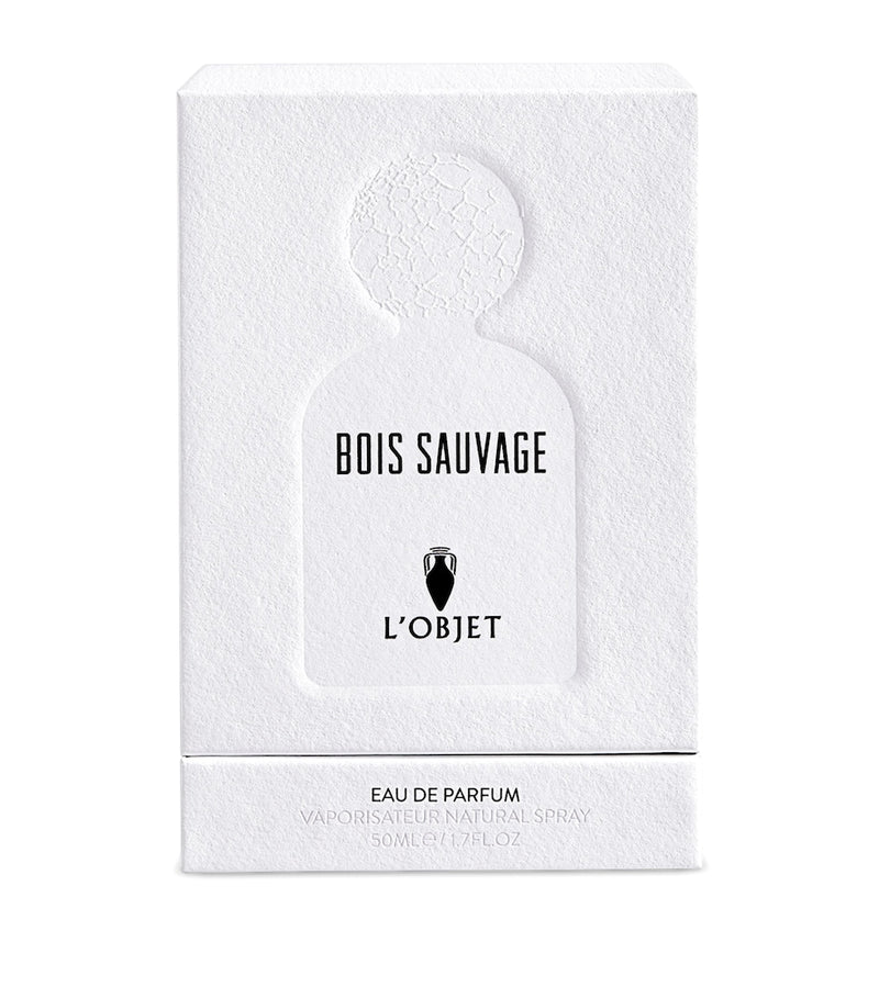 L'Objet Bois Sauvage Eau de Parfum 50ml, imported from the UK