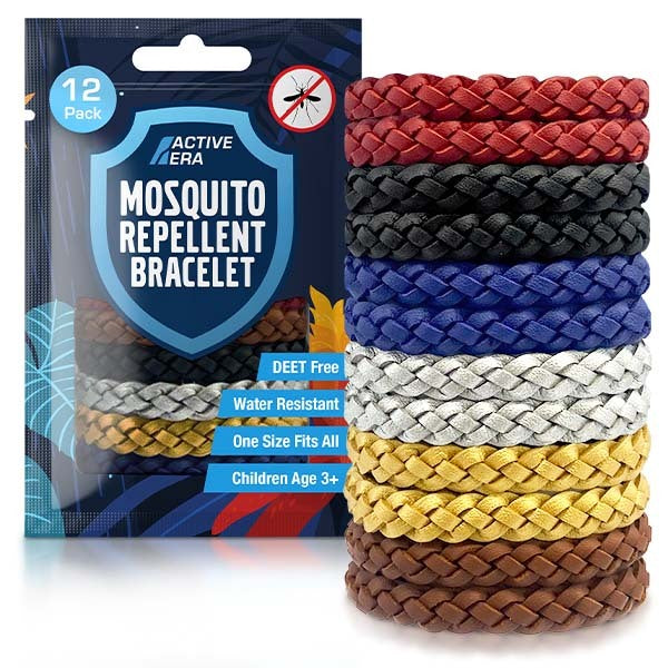 Active Era mosquito repellent bands 12 pack - British product