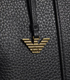 Emporio Armani pebbled leather backpack, imported from the UK