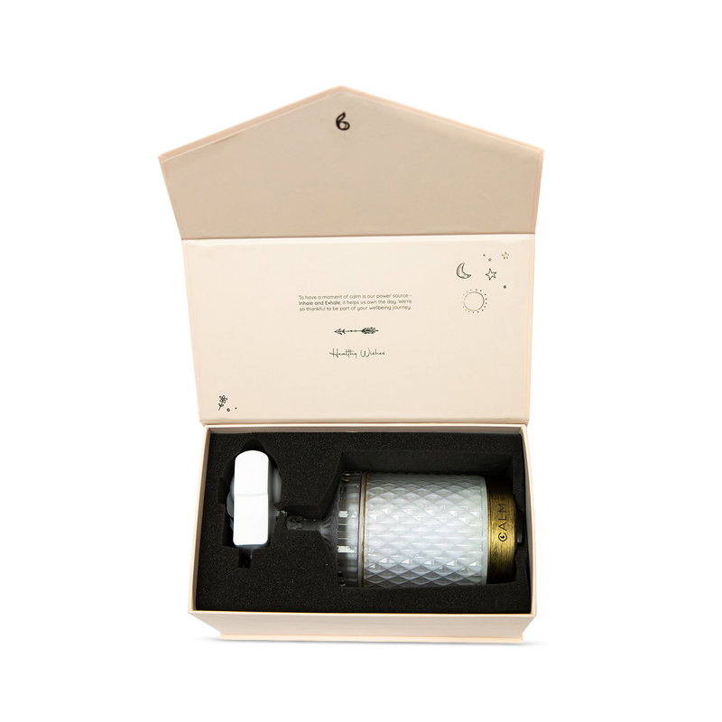 B Calm aroma diffuser and essential oil set, imported from the UK