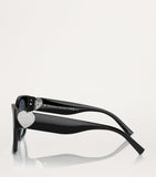 Tiffany & Co acetate square oversized sunglasses, imported from the UK