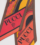 PUCCI printed silk scarf 5cm x 70cm, imported from the UK