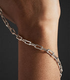 Monica Vinader sterling silver Alta mini chain necklace - British product