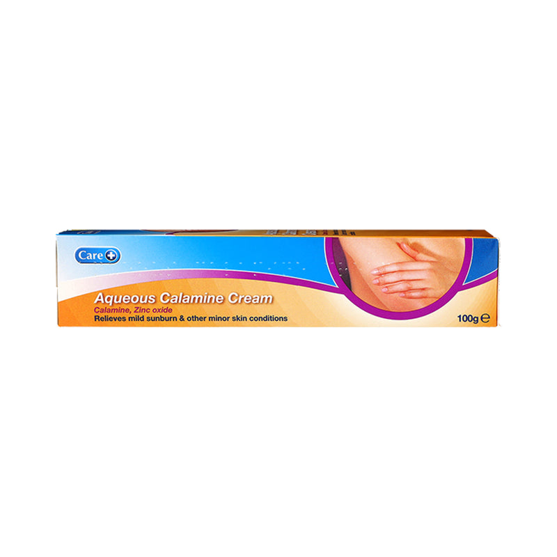 Care Calamine Aqueous Cream 100g Tub - British product