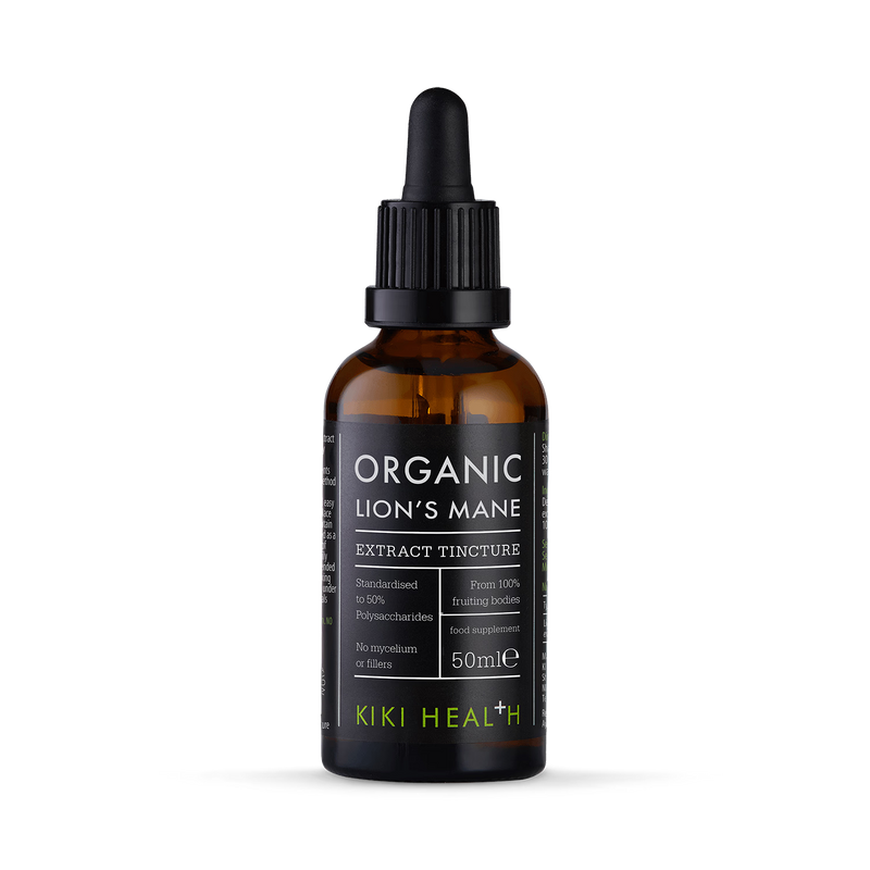 KIKI Health organic Lion's Mane tincture 50ml - British product