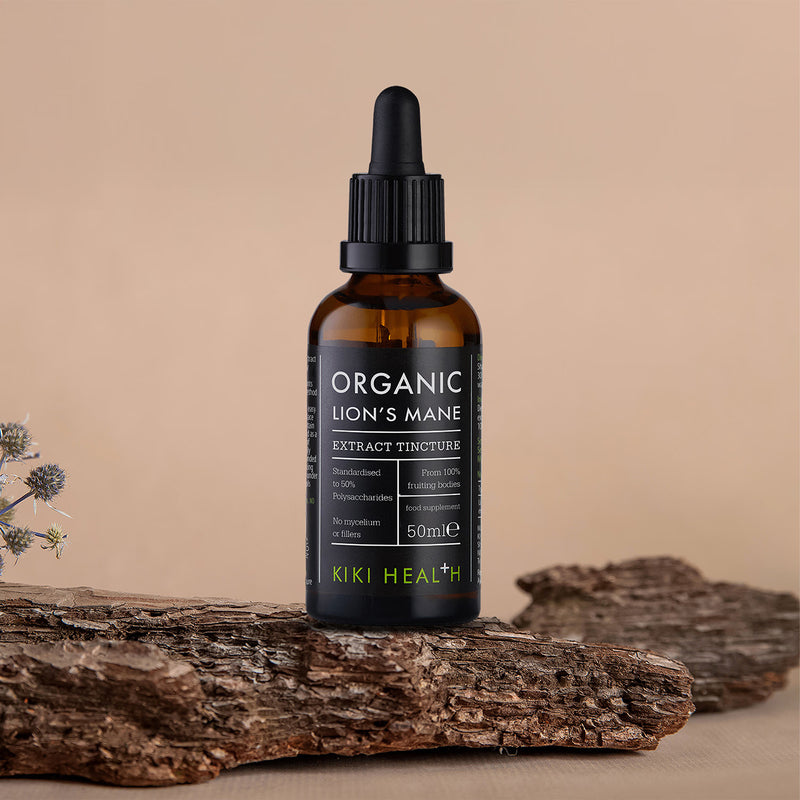 KIKI Health organic Lion's Mane tincture 50ml - British product