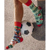 Spox Sox novelty football odd socks, UK version