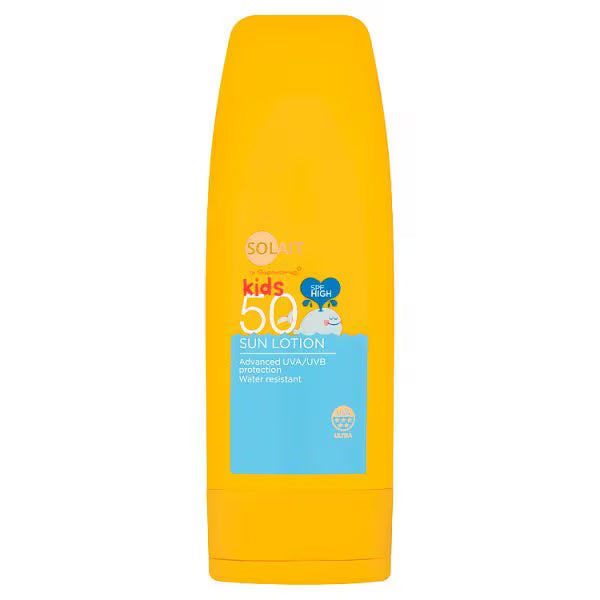 Solait Kids Sun Lotion SPF50+ 200ml (British brand)