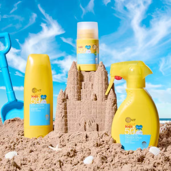 Solait Kids Sun Lotion SPF50+ 200ml (British brand)