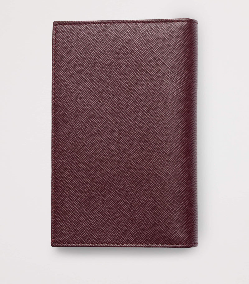 Prada Saffiano leather logo passport holder, imported from the UK