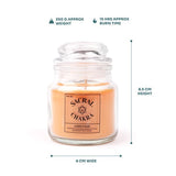 Myga Seven Chakra Sacral Chakra candle 250g, imported from the UK