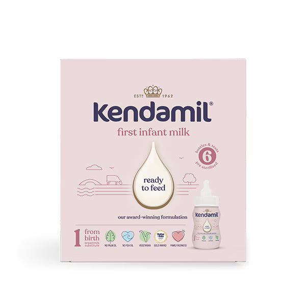 Kendamil Infant Milk Ready To Feed 6 x 70ml bottles, UK version