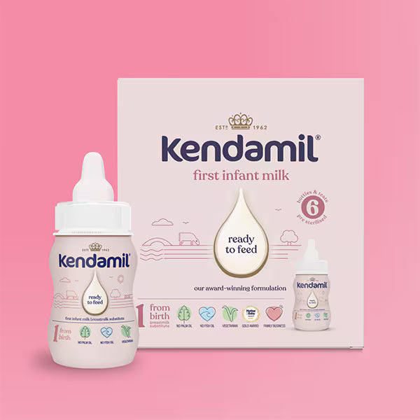 Kendamil Infant Milk Ready To Feed 6 x 70ml bottles, UK version