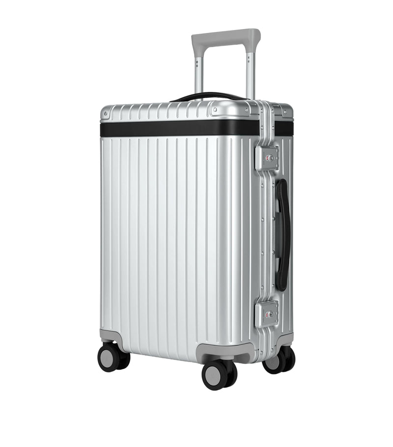 Carl Friedrik Carry-On Suitcase 56cm aluminium (British brand)