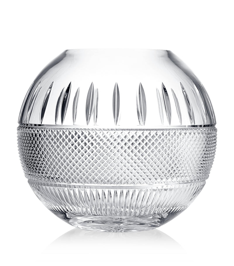 Waterford Crystal Mastercraft Irish Lace Rose Bowl 30cm (British brand)