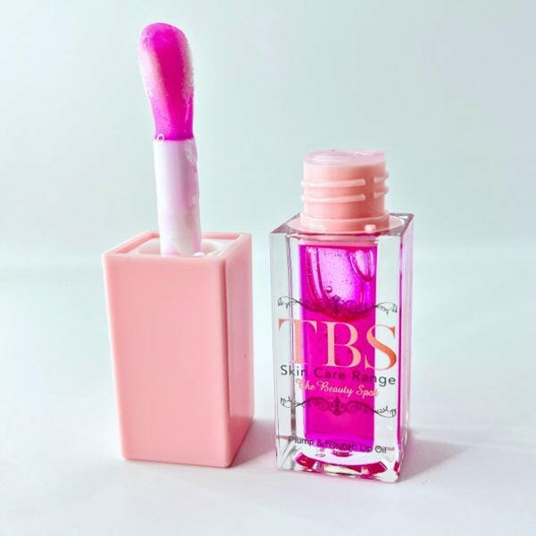 TBS Skincare Plump & Nourish Lip Oil ‘Cherry’ 10ml GOODS Superdrug