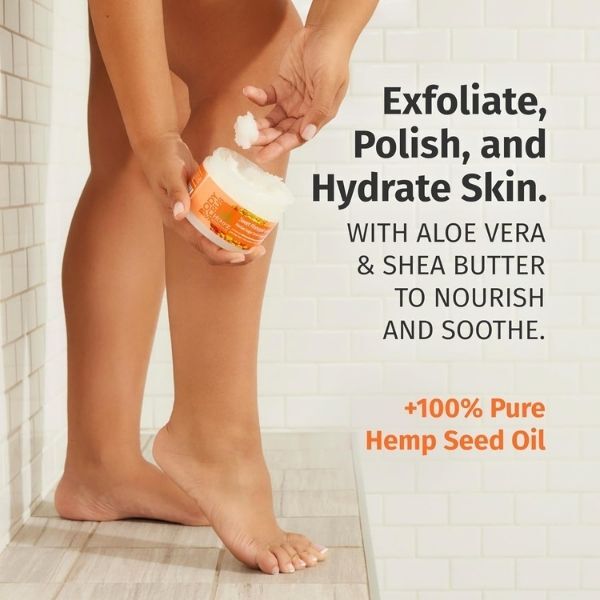 Hempz body scrub Sweet Pineapple & Honey Melon 176g, UK version