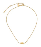 Jimmy Choo diamond fine chain necklace gold-tone - British product