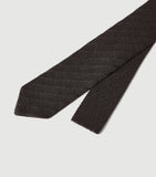 Brunello Cucinelli silk tie regimental stripe 150cm, UK version