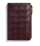 Bottega Veneta medium leather Intrecciato bifold wallet (British brand)