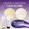 Pureplex blonde whitening shampoo, imported from the UK