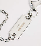 Harrods white gold diamond pendant necklace 0.50ct (British brand)