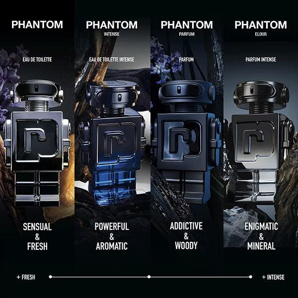 Rabanne Phantom Intense Parfum 50 Ml, imported from the UK
