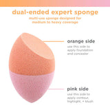 Real Techniques Dual-Ended Expert makeup sponge, imported from the UK